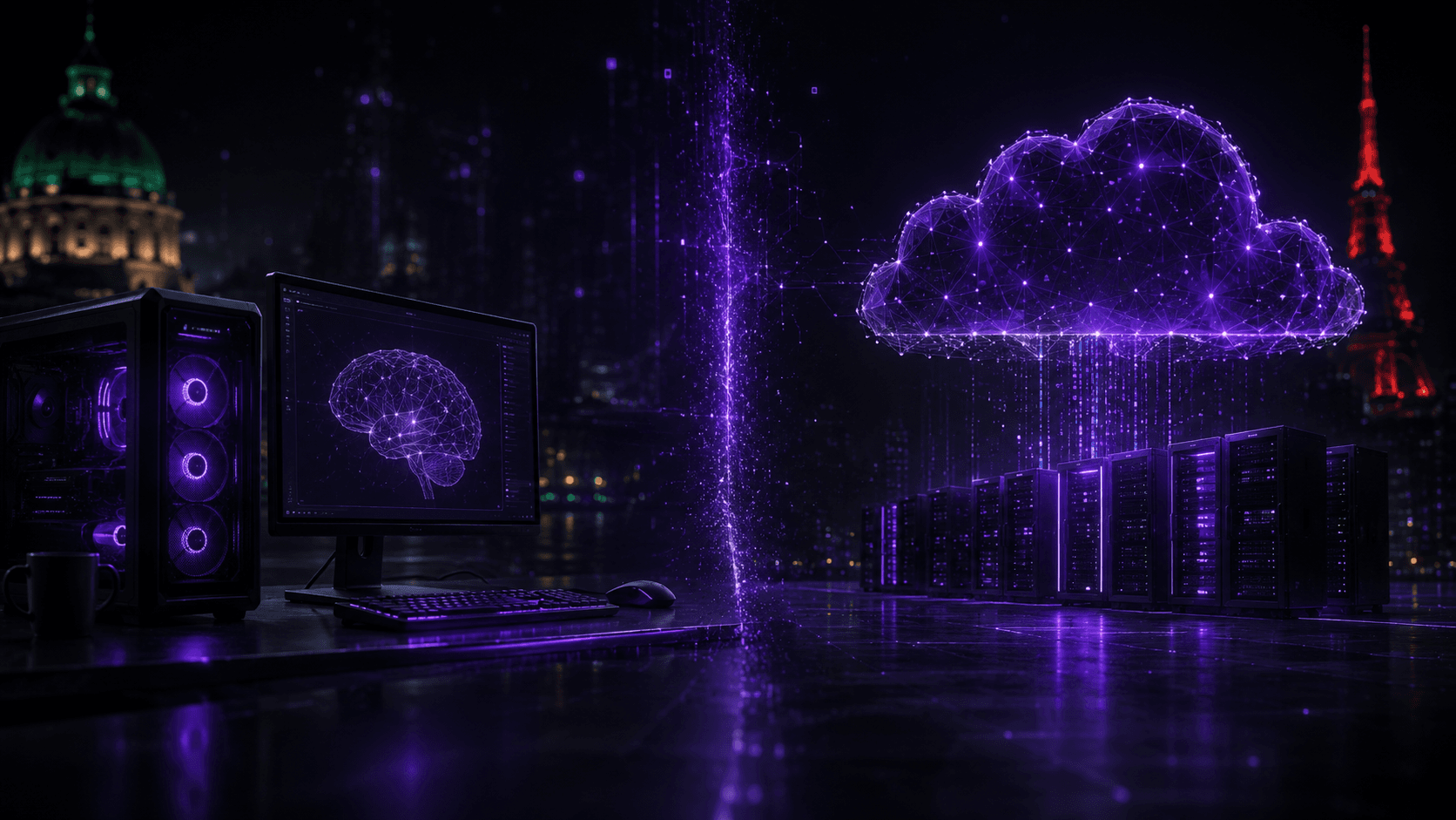 Confronto tra intelligenza artificiale locale e API
